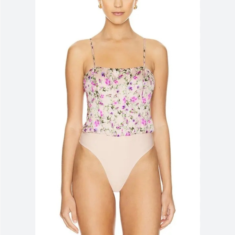Cami NYC Tamara Floral Print Bodysuit​​